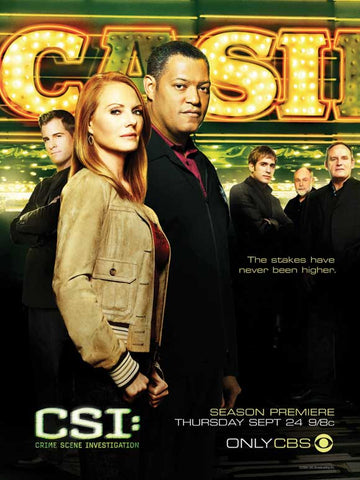 CSI: Crime Scene Investigation 11 x 17 TV Poster - Style L