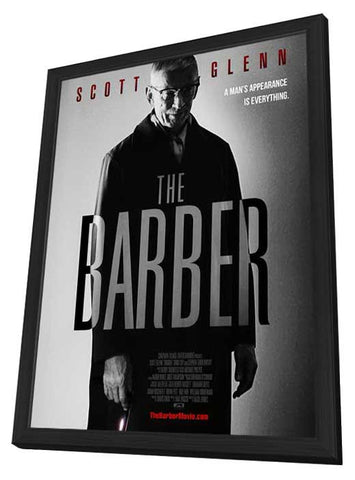 The Barber 11 x 17 Movie Poster - Style A - in Deluxe Aluminum Frame