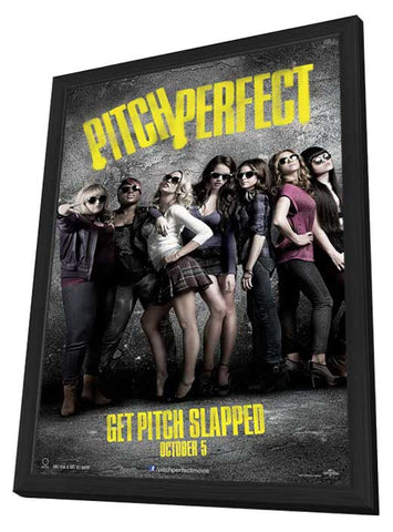 Pitch Perfect 11 x 17 Movie Poster - Style B - in Deluxe Aluminum Frame