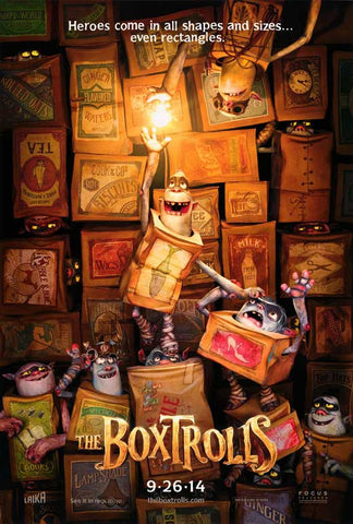 The Boxtrolls 27 x 40 Movie Poster - Style A