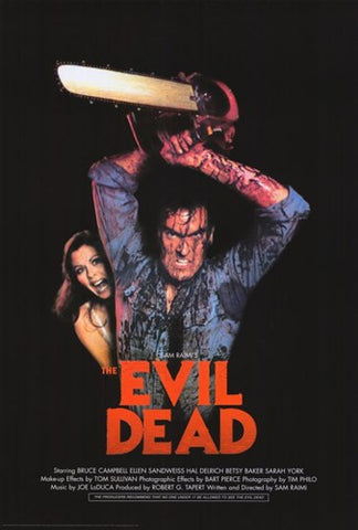 The Evil Dead Movie Poster Print