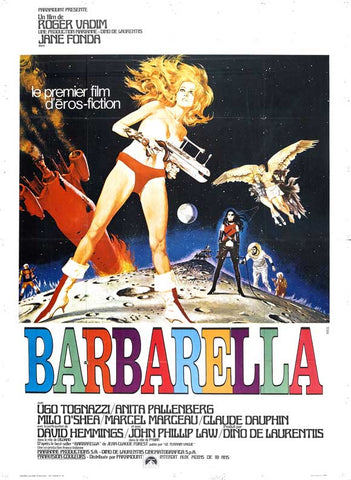 Barbarella 27 x 40 Movie Poster - French Style A