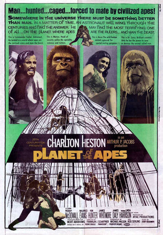 Planet of the Apes 11 x 17 Movie Poster - Style L