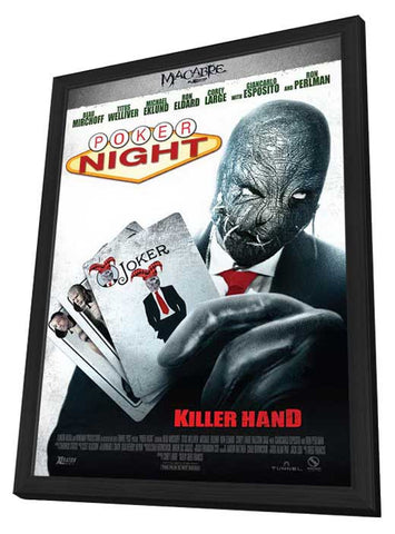 Poker Night 11 x 17 Movie Poster - Style A - in Deluxe Aluminum Frame