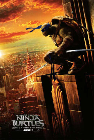 Teenage Mutant Ninja Turtles: Out of the Shadows 27 x 40 Movie Poster - Style B