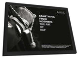 Something from Nothing: The Art of Rap 11 x 17 Movie Poster - Style B - in Deluxe Aluminum Frame