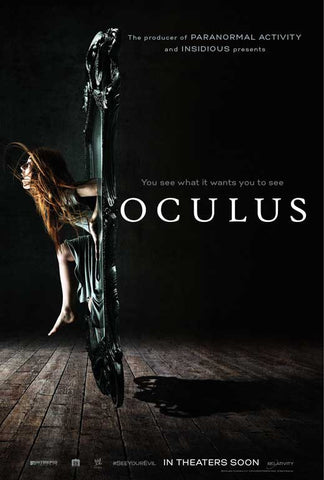 Oculus 11 x 17 Movie Poster - Style A - in Deluxe Aluminum Frame