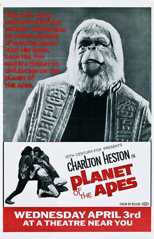 Planet of the Apes 11 x 17 Movie Poster - Style I