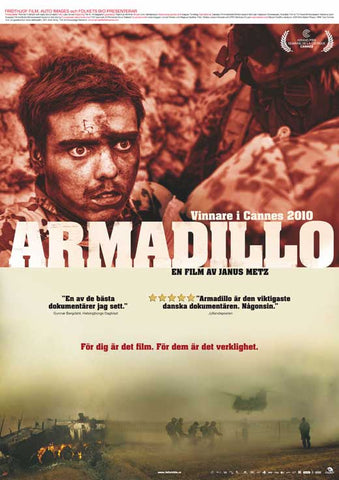 Armadillo 27 x 40 Movie Poster - Swedish Style A