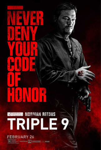 Triple 9 27 x 40 Movie Poster - Style A