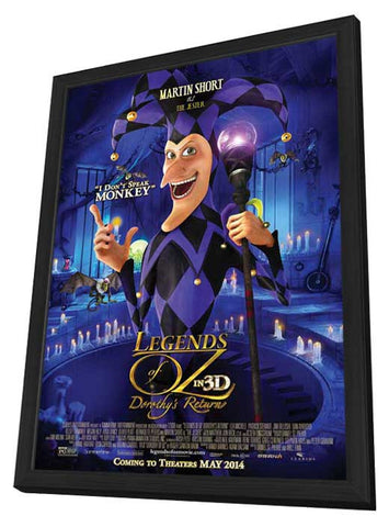 Legends of Oz: Dorothy's Return 11 x 17 Movie Poster - Style F - in Deluxe Aluminum Frame