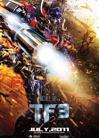 Transformers: Dark of the Moon 11 x 17 Movie Poster - Style E