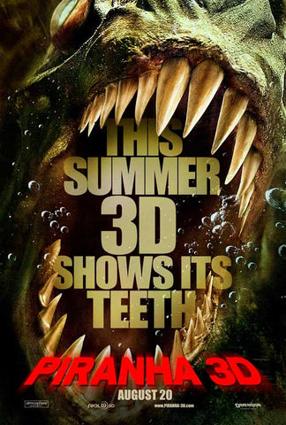 Piranha 3-D 27 x 40 Movie Poster - Style B