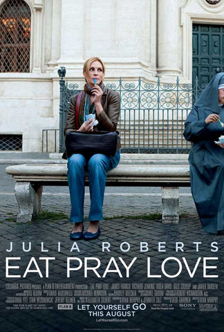 Eat Pray Love 27 x 40 Movie Poster - Style B