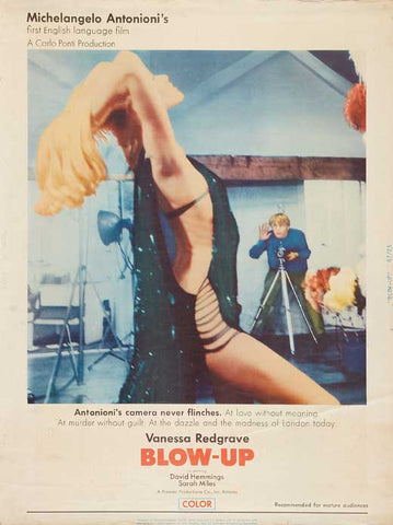 Blow Up 27 x 40 Movie Poster - Style G