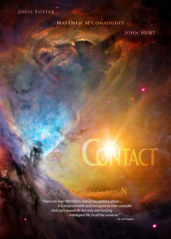 Contact 11 x 17 Movie Poster - Style C