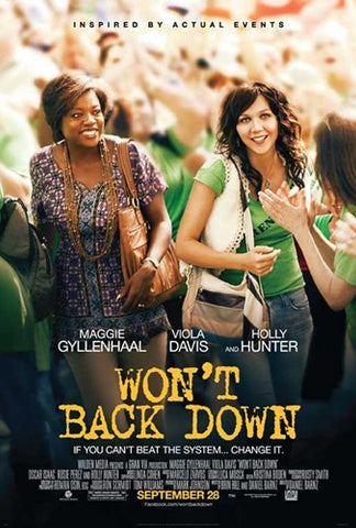 Won't Back Down 11 x 17 Movie Poster - Style A