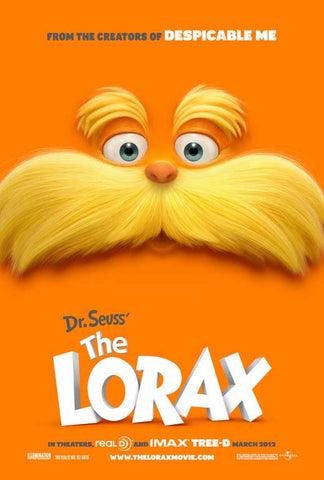 Dr. Seuss' The Lorax 27 x 40 Movie Poster - Style A