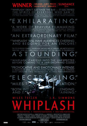 Whiplash 27 x 40 Movie Poster - Canadian Style A