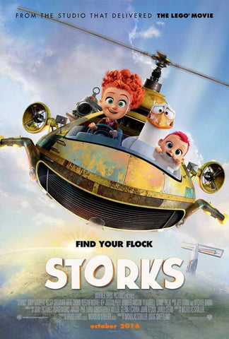 Storks 11 x 17 Movie Poster - Style G