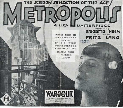 Metropolis 11 x 17 Movie Poster - UK Style B