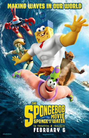 The SpongeBob Movie: Sponge Out of Water 11 x 17 Movie Poster - Style A