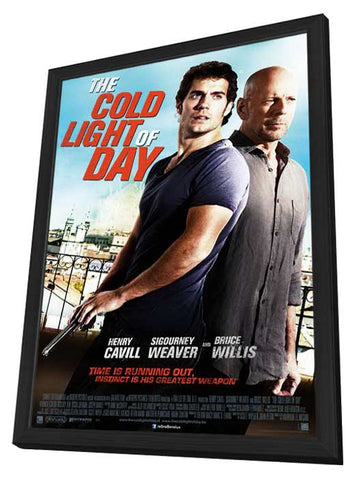 The Cold Light of Day 11 x 17 Movie Poster - Style C - in Deluxe Aluminum Frame