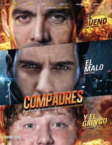 Compadres 27 x 40 Movie Poster - Mexican Style A