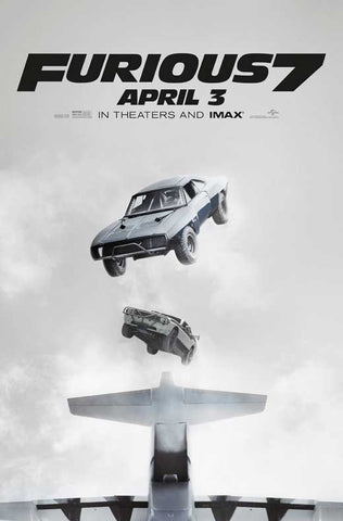 Furious 7 27 x 40 Movie Poster - Style C