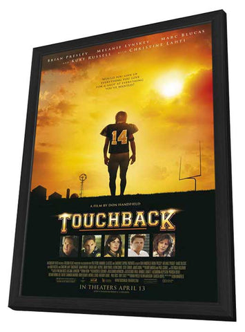 Touchback 11 x 17 Movie Poster - Style A - in Deluxe Aluminum Frame