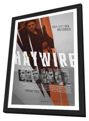 Haywire 11 x 17 Movie Poster - Style D - in Deluxe Aluminum Frame