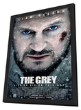 The Grey 11 x 17 Movie Poster - Style A - in Deluxe Aluminum Frame