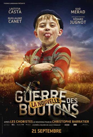 War of the Buttons 27 x 40 Movie Poster - French Style D