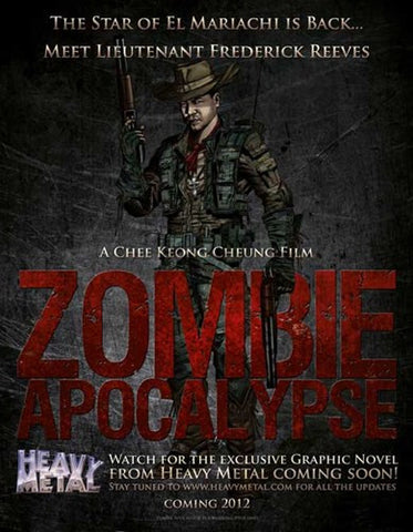 Zombie Apocalypse Movie Poster Print