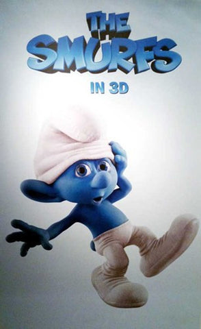 The Smurfs Movie Poster Print