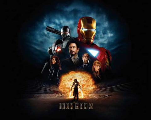 Iron Man 2 11 x 17 Movie Poster - Style X