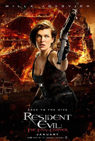 Resident Evil: The Final Chapter 27 x 40 Movie Poster - Style K
