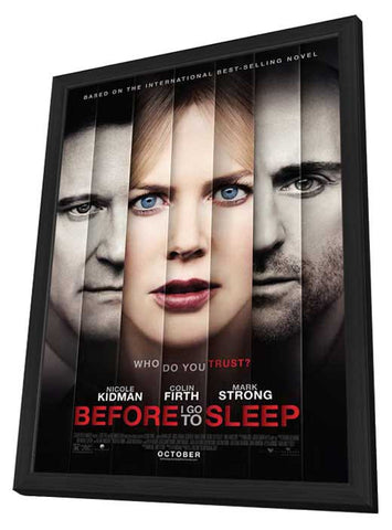 Before I Go to Sleep 11 x 17 Movie Poster - Style A - in Deluxe Aluminum Frame