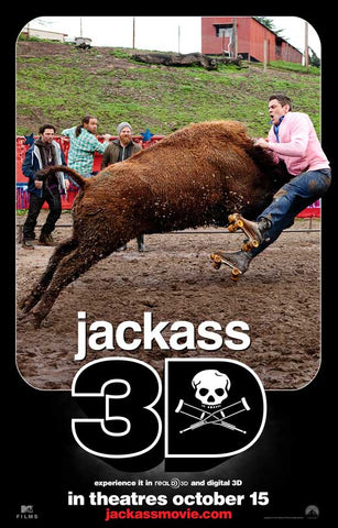 Jackass 3-D 11 x 17 Movie Poster - Style E