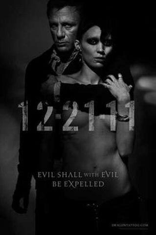 The Girl with the Dragon Tattoo Movie Poster Print