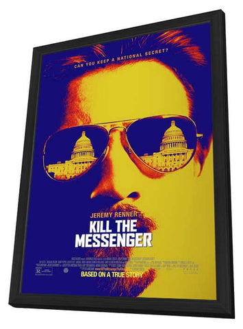 Kill The Messenger 11 x 17 Movie Poster - Style A - in Deluxe Aluminum Frame