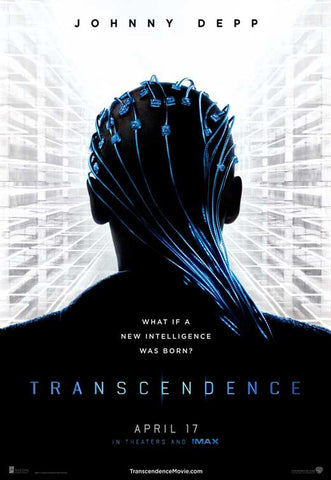 Transcendence 11 x 17 Movie Poster - Style A - in Deluxe Aluminum Frame