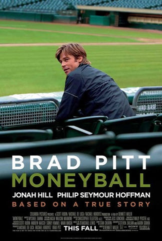 Moneyball Movie Poster Print
