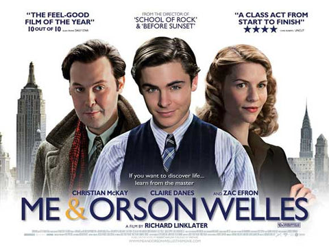 Me and Orson Welles 30 x 40 Movie Poster UK - Style A