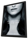 Fifty Shades of Grey 24 x 36 Movie Poster - Style C - in Deluxe Aluminum Frame