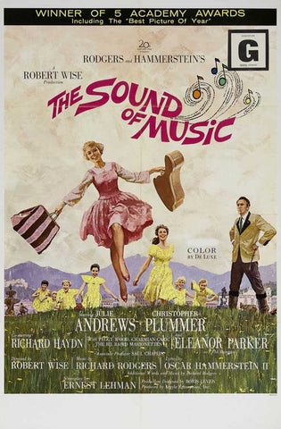 The Sound of Music 27 x 40 Movie Poster - Style B