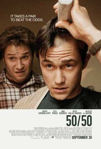 50/50 Movie Poster Print