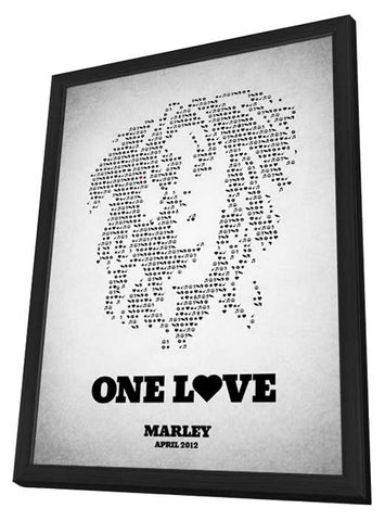 Marley 11 x 17 Movie Poster - Style B - in Deluxe Aluminum Frame
