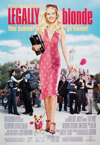 Legally Blonde 27 x 40 Movie Poster - Style C