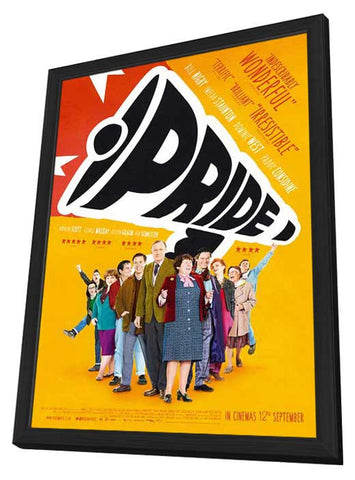 Pride 11 x 17 Movie Poster - UK Style A - in Deluxe Aluminum Frame